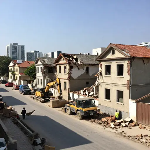 市议会安排了尽快拆除旧房屋。