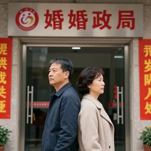 离婚率正在上升。