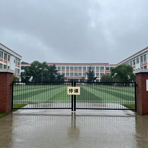 恶劣天气导致该地区许多学校停课。