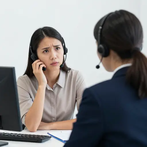 公司收到了关于服务不令人满意的投诉。