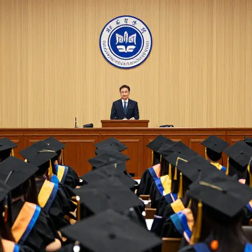 他受邀在大学毕业典礼上发表演讲。