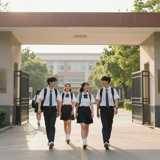 欢迎来到学校！