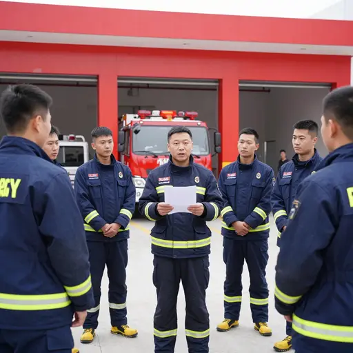 消防部门发布了关于其计划的声明。