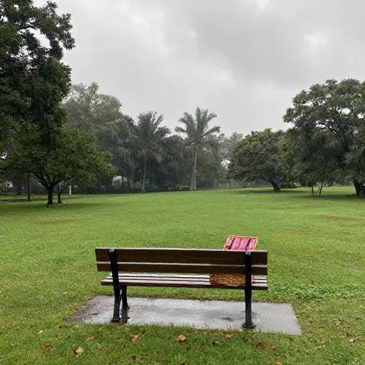 因为大雨，我们取消了野餐。