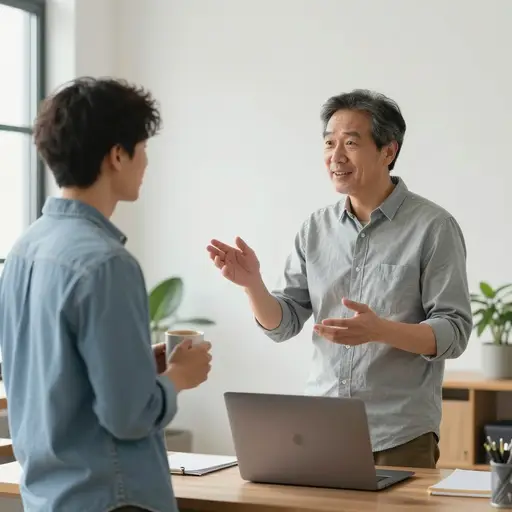 这位软件工程师向新员工讲授了高级编程技术。