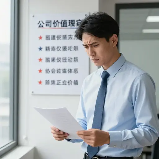 新政策与公司的价值观不符。