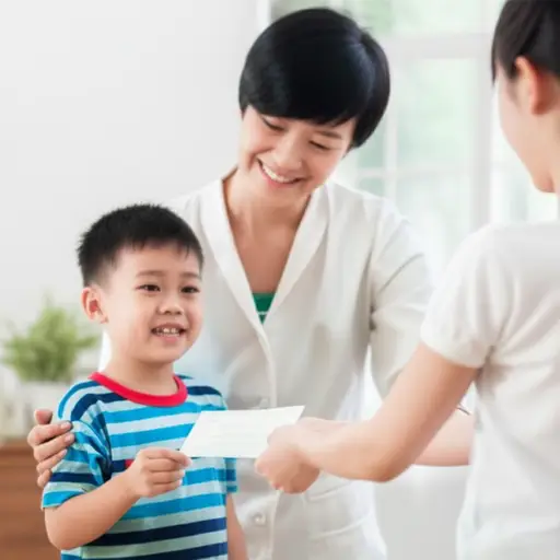 我妈妈给了我一张支票去买新衣服。