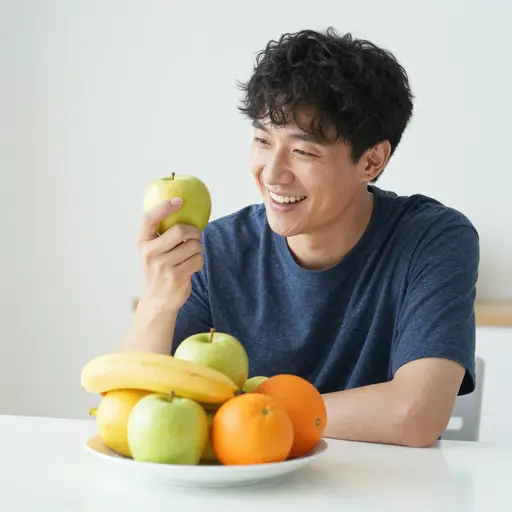 如果你饿了，那就吃点水果吧。