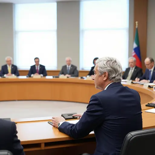 一位前首相被邀请主持这次国际和平峰会，为微妙的谈判带来了公信力。