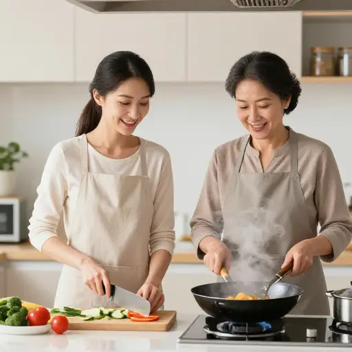 她和她的嫂子联手开了一家餐厅。