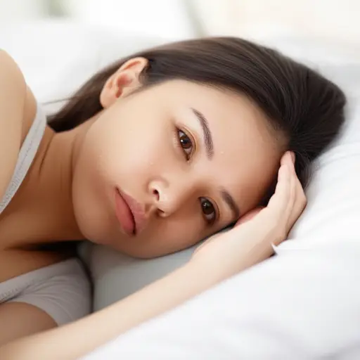 她生病了，所以脸色很苍白。