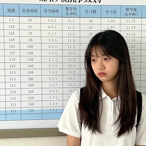 她的考试成绩离奖学金的要求只差两分。
