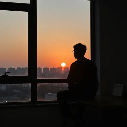 在追求成功的过程中，日子常常不知不觉地流逝。