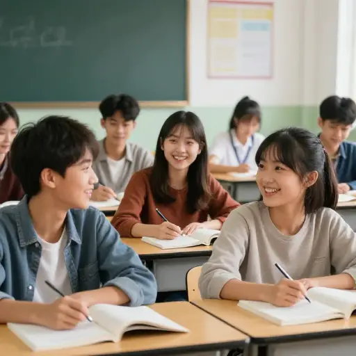那天全班同学情绪都很好。
