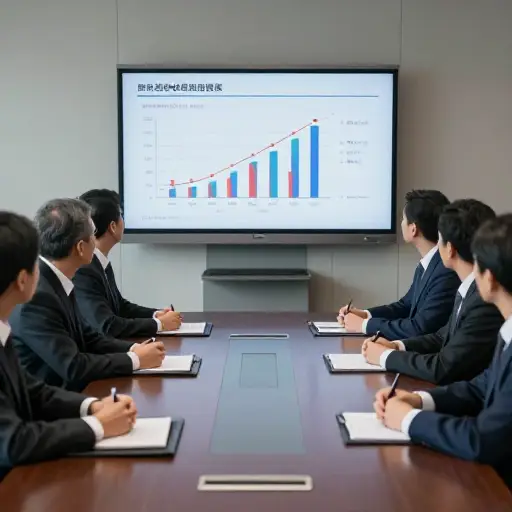电视台的高管们正焦急地等待着收视率排行榜的公布。