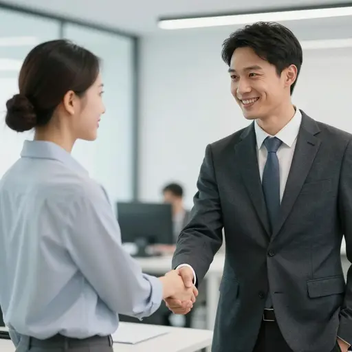 他在工作中的一贯表现赢得了老板的信任。
