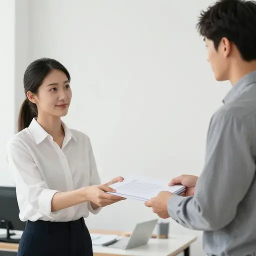 她把重要文件托付给了助手。