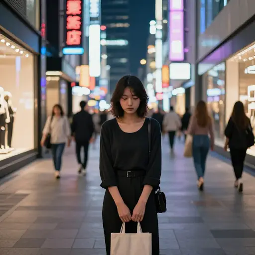 她为我们社会的物质主义感到悲伤。