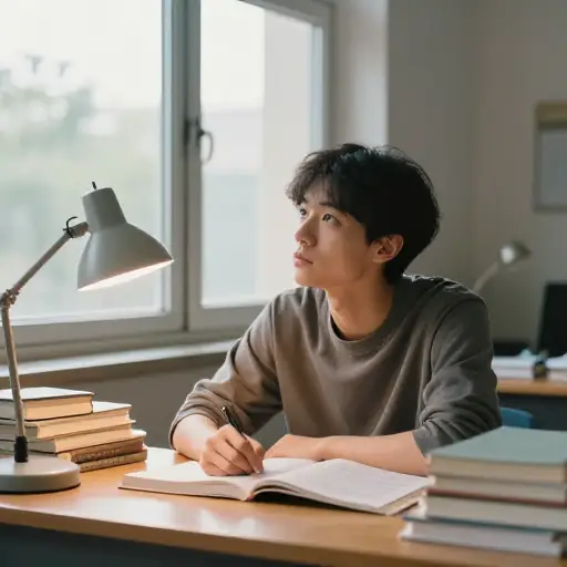 他的勤奋注定他会成功。