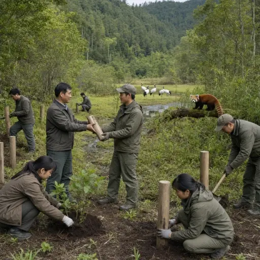 政府正在建立一个国家公园来保护濒危物种。