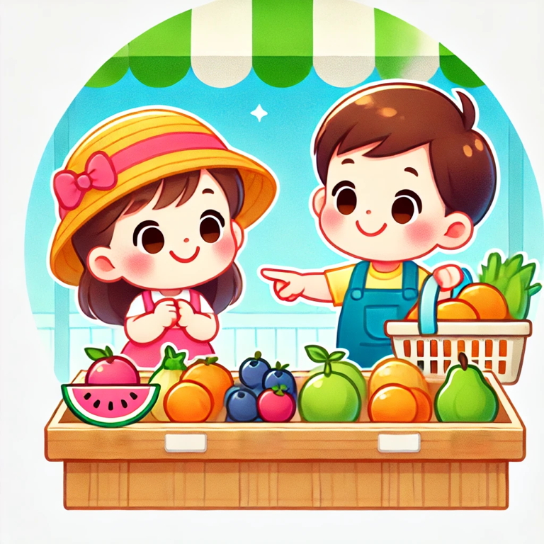 我们买些水果吧。