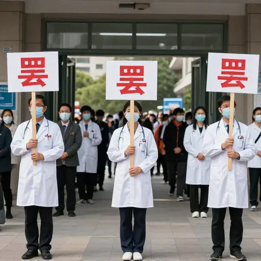 医生们的罢工与之前的劳工行动无关。