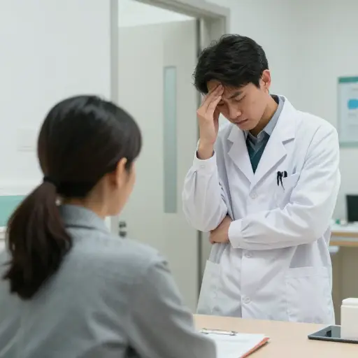 这位病人因为不配合治疗，变得很难处理。