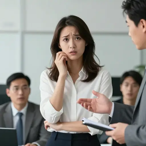 她误解了那个情况。