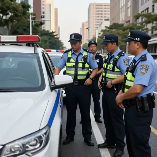 警方正在严厉打击城市中的毒品贩运。