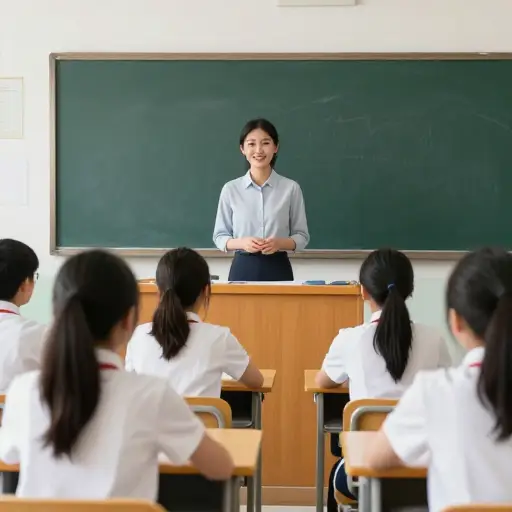 她有很多教学经验。