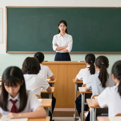 她固执己见的教学方式让学生们不敢提出自己的观点。