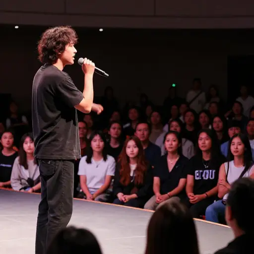 表演者能感受到人群中每一位听众的能量。