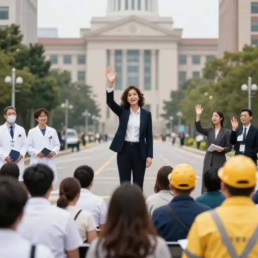 这位候选人的左倾政策主张全民医保和高等教育免费。