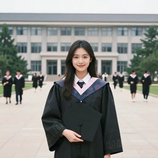 她克服万难大学毕业了，因为她是家里第一个这样做的人。