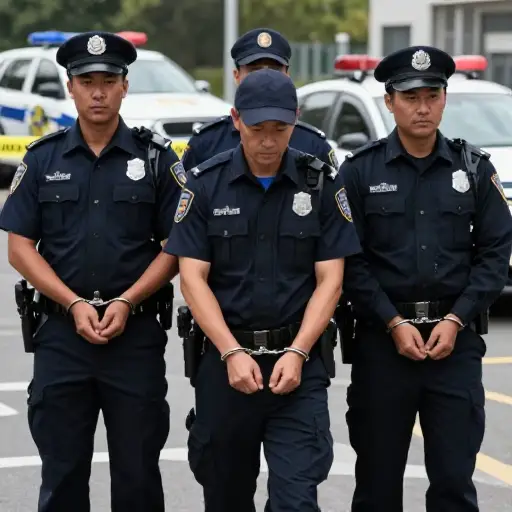 警方逮捕了一伙武装抢劫犯。