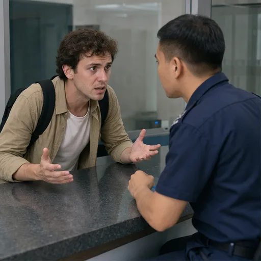 我被抢劫了。