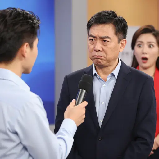 那位初级记者在直播中问政客关于其离婚的问题，实在是太放肆了。