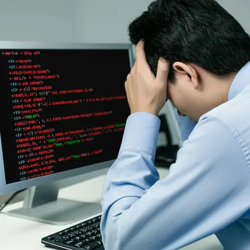 处理这些技术故障真是件让人头疼的事。