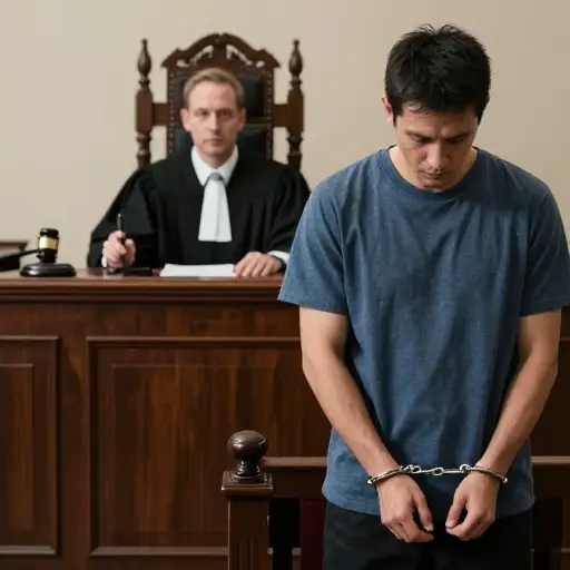 法官对罪犯施加了严厉的刑罚。
