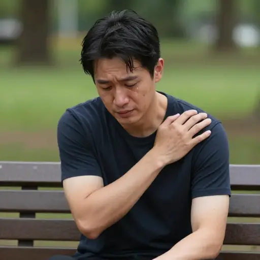 他刚才为什么在哭？