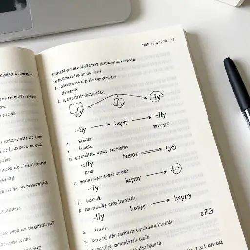 英语中一个常见的后缀是“-ly”，它通常将形容词变为副词。