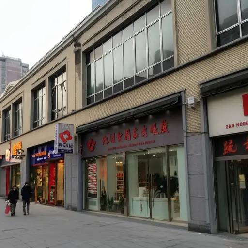 这条街上有三家商店。
