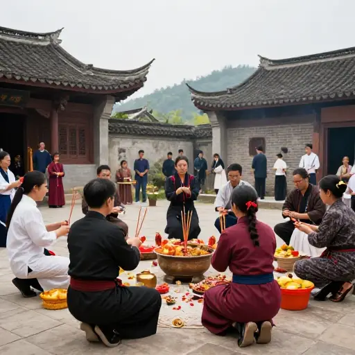 这个节日是向我们祖先的传统致敬的一种方式。