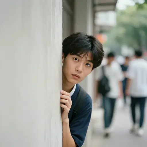 我害怕再次碰见他们。