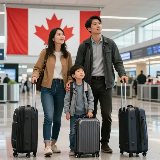 她的家人移民到加拿大，以逃离他们在家乡所知的贫困。