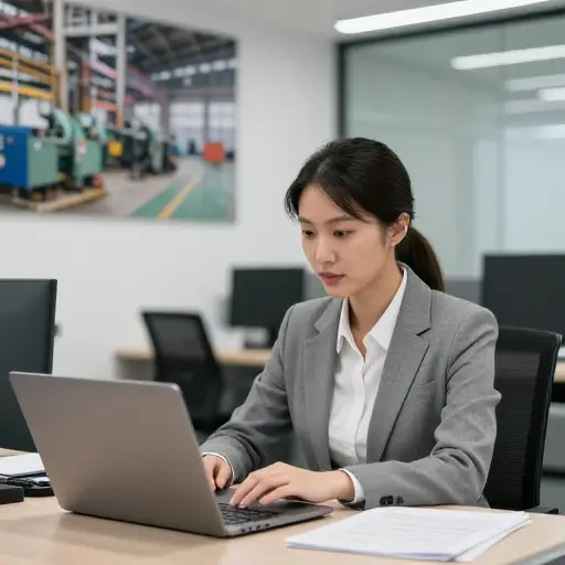 我在一家制造公司担任翻译。