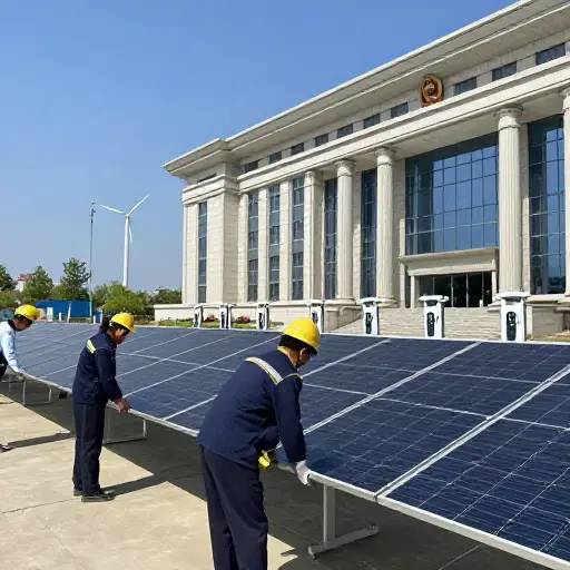 政府正在增加对可再生资源的投资以减少碳排放。