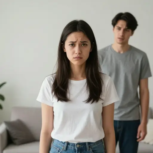 我想她怀疑我有所隐瞒。