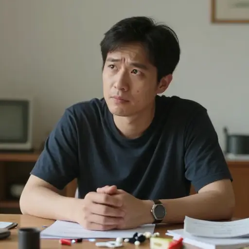 他对这些琐事毫不关心。