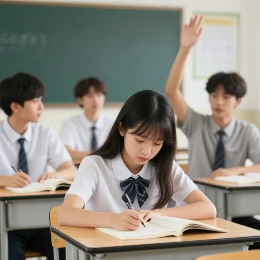 年轻女孩常常感到不如同班男生。